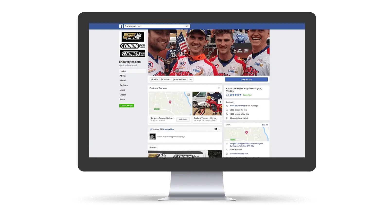 Enduro Tyres facebook page