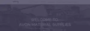 Avon Material Supplies website banner
