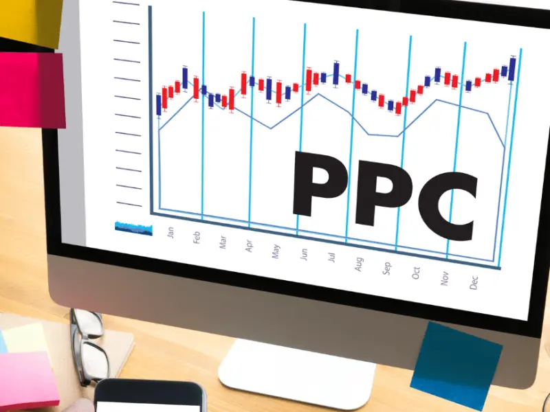 PPC management service on screen